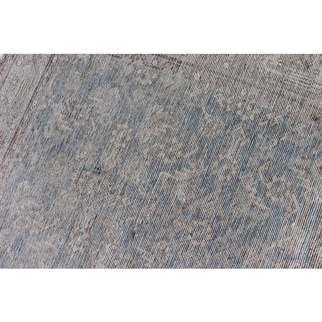 Antique Persian Hamadan Runner in Wool With All-Over Floral Design For Sale - Image 12 of 12