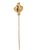 Mid 20th Century Antique Art Nouveau 14k Gold and Opal Cabochon Stickpin For Sale - Image 5 of 9