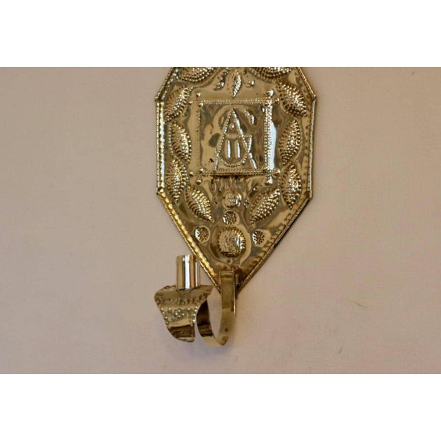 Mid-Century Swedish Brass Sconces, Set of 2 For Sale - Image 14 of 16