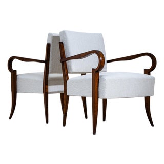Pair of Armchairs, possibly Italy, 1940s For Sale