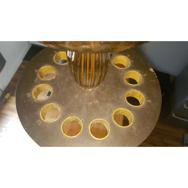 A 12-light chandelier by Napoléone Martinuzzi, circa 1926/1930, model number 2070 for Venini. This chandelier is rare due...