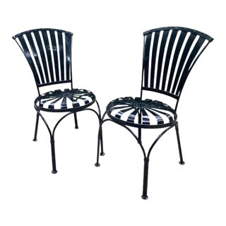Francois Carre Petite Garden Chairs - Set of 2 For Sale