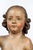 Antique 18th Century Neapolitan Blessing Child Sculpture in Polychrome Wood For Sale - Image 6 of 7