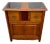 Small Antique Cherry Wood Entryway Sideboard, 1970s For Sale
