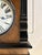 Wood Antique Victorian Figured Walnut 8 Day Wall Clock, 1860s For Sale - Image 7 of 12