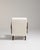 20th Century Czech Republic Warm Ivory Boucle Bentwood-Arm Lounge Chair For Sale In Greensboro - Image 6 of 11
