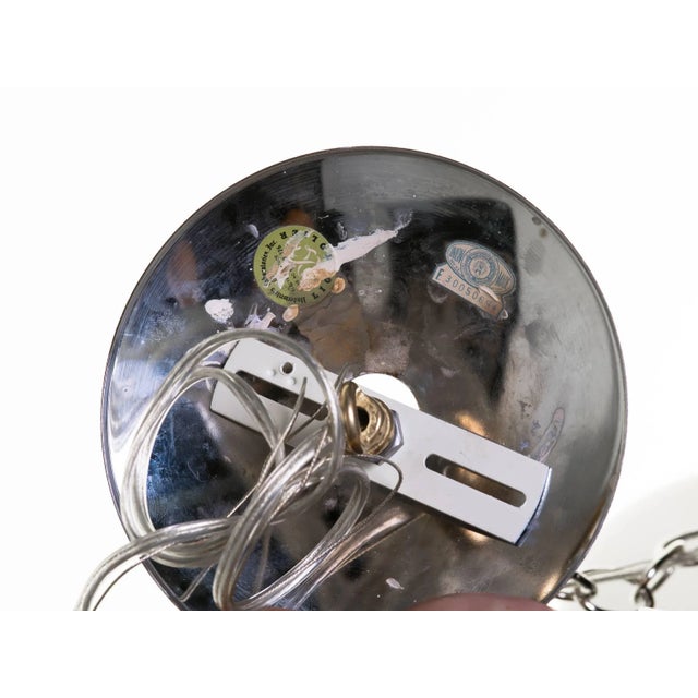 1960s Lightolier Handblown Chandelier For Sale - Image 10 of 11