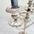 Vintage Silver Plated 5-Arm Candleabra, Art Nouveau For Sale - Image 4 of 10
