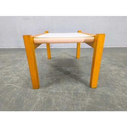 Mid-Century Beech Plant Stands with Umakart Tops, 1970s, Set of 2 For Sale - Image 9 of 15