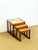 Vintage Nesting Table in Teak and Ceramic, 1960s, Set of 3 For Sale - Image 13 of 13