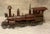 Brown Vintage Wooden Model Train For Sale - Image 8 of 9
