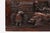 17th Century Gothic Hand-Sculpted Oak Panel, Belgium For Sale - Image 9 of 11