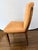 Wood Set of 4 Vintage Woven Leather Rosewood Dining Chairs For Sale - Image 7 of 9