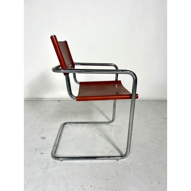 Vintage Cantilever Chairs by Matteo Grassi, 1970s, Set of 4 For Sale - Image 6 of 10