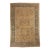 Antique Persian Sultanabad Carpet, Handmade Oriental Rug, Brown, Peach Soft Blue For Sale