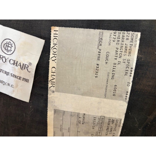 Wood 1980's Hickory Chair Set of 2 Chippendale Arm Chairs For Sale - Image 7 of 11