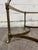 Vintage Mid Century Labarge Style Brass Hexagonal Coffee Table Cocktail Table For Sale - Image 9 of 11
