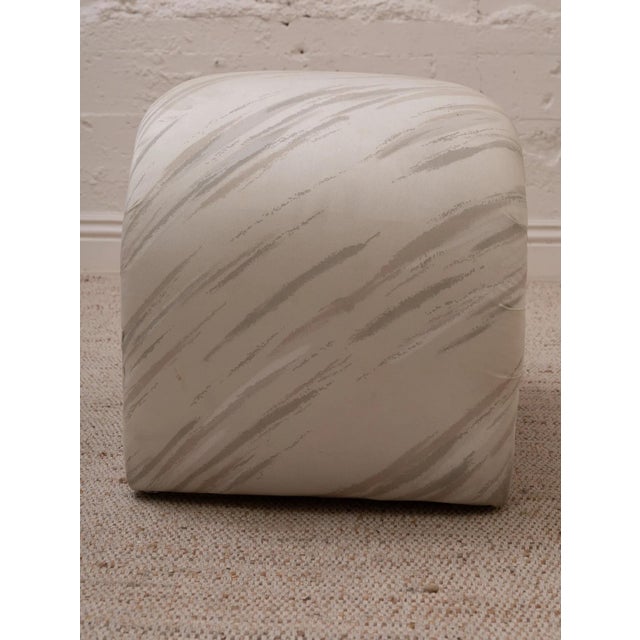 Textile Mid 20th Century Styled After Karl Springer Bench For Sale - Image 7 of 8