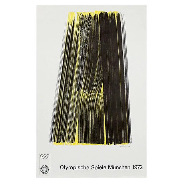 Hans Hartung, Composition, 1972, Lithograph For Sale