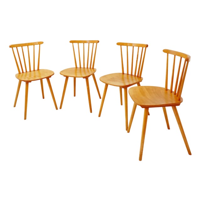 Vintage Scandinavian Chairs, 1960s, Set of 4 For Sale