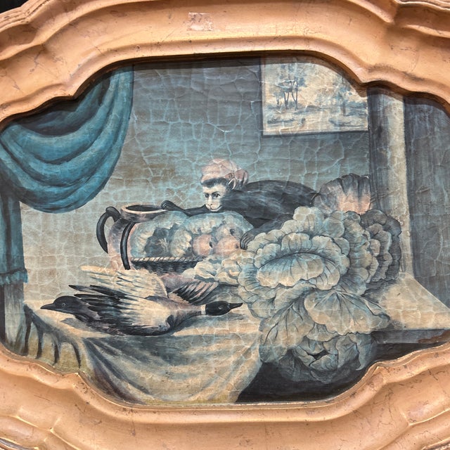 Traditional Ian Logan Vintage Toleware Tray For Sale - Image 3 of 7
