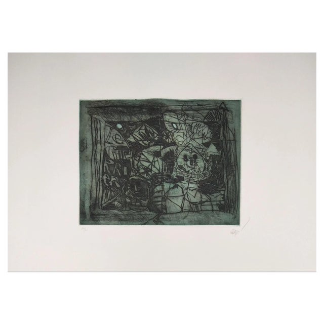 Antoni Clave, Untitled, 1990, Engraving & Lithograph For Sale