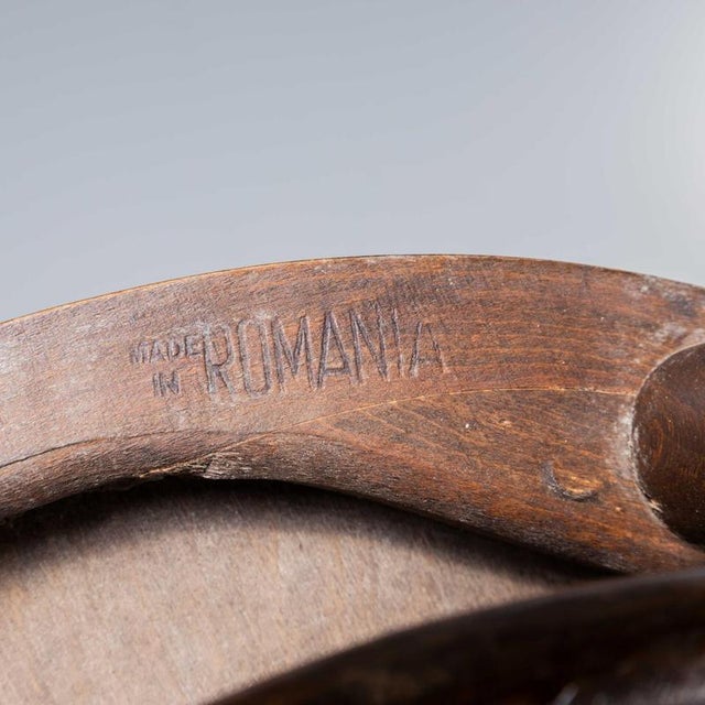 Large Vintage Open Back Bentwood Dining Armchair, 1960s For Sale - Image 6 of 11