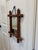 Antique French Faux Bamboo Wall Mirror, Petite Turned Wood Frame For Sale - Image 13 of 16