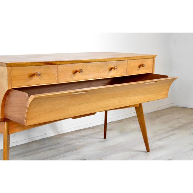 Mid-Century Modern Walnut Sideboard by Alfred Cox, 1960s For Sale - Image 9 of 11