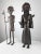Metal Sculpture Candelabra, Set of 2 For Sale - Image 7 of 11