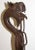 Traditional Antique Folk Art Andirons With Chain Mouthed Griffins and Cross Bracket Poker - A Pair For Sale - Image 3 of 4