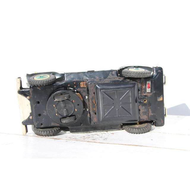 Vintage and Tin Toy Nomura Police p.d. Jeep, Japanese For Sale - Image 11 of 13