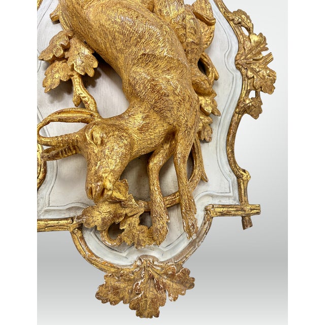 Antique Black Forest Carved Hanging Game Plaques- a Pair For Sale In Greensboro - Image 6 of 9