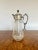 Glass Victorian Glass and Silver Plated Claret Jug, 1860s For Sale - Image 7 of 10