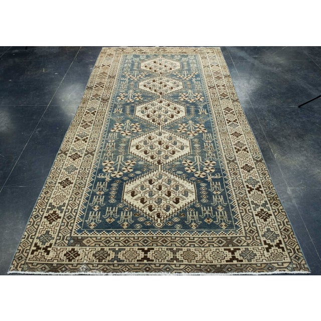 Turkish Vintage Rug 4'9" x 8'11" #17605 Explore a curated collection of hallway runners, wool rugs, and handmade...