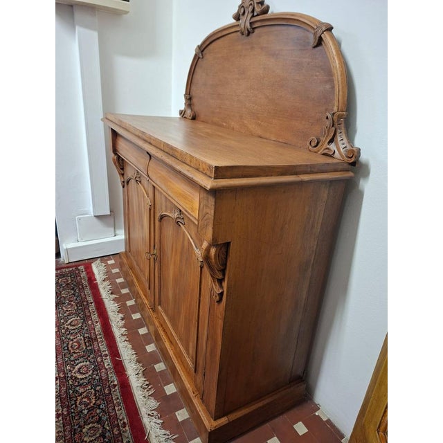 English Sideboard in Mahogany with Shelf, 1800 For Sale - Image 14 of 18