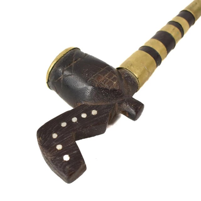 Early 20th Century Dinka Smoking Pipe South Sudan For Sale In Denver - Image 6 of 6
