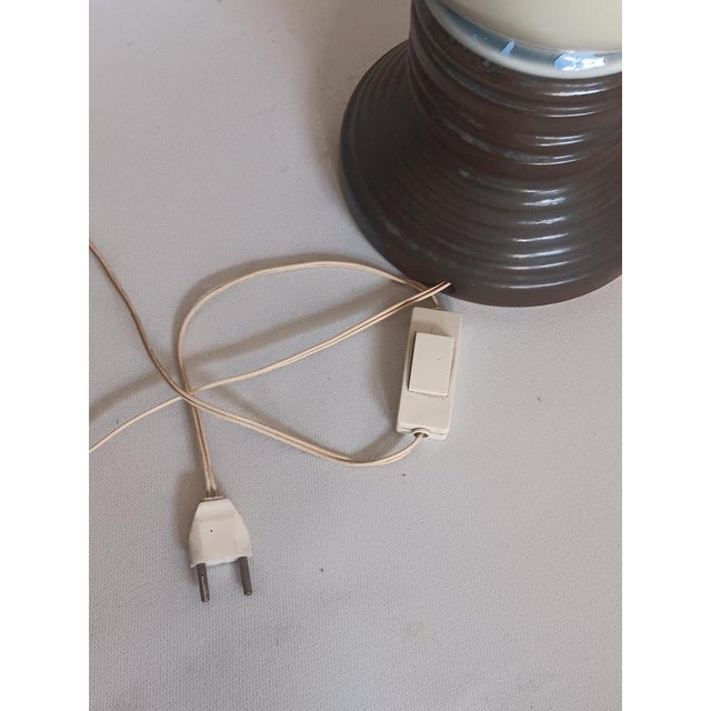 1970s Spanish Porcelain Table Lamp from Lladró, 1970s For Sale - Image 5 of 7