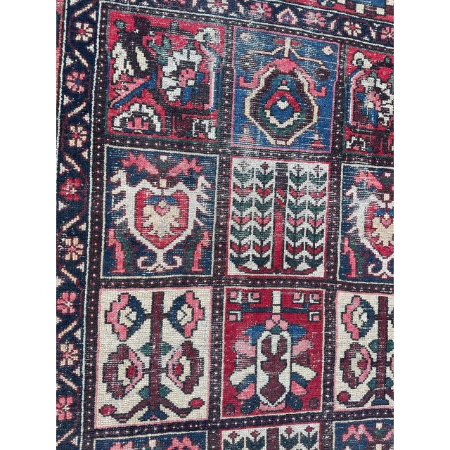 Vintage Distressed Bakhtiar Rug, 1950s For Sale - Image 13 of 18