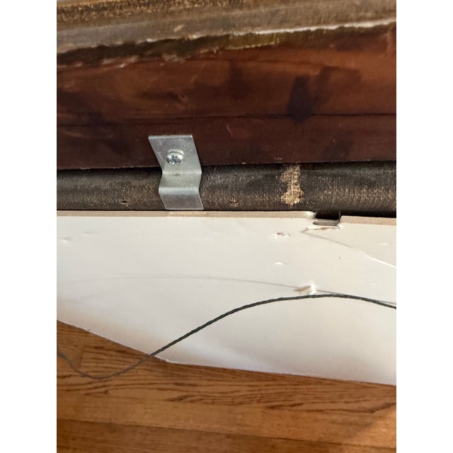 1970s Floral Still Life Painting Signed by the Artist Lemus For Sale - Image 9 of 10