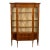 Antique Art Nouveau Inlaid Mahogany Display China Cabinet Vitrine Waring Gillow, 1905 For Sale