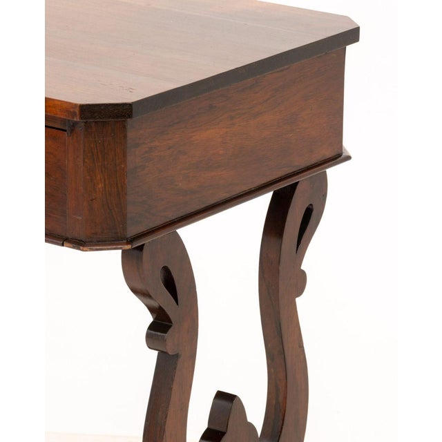 19th Century Victorian Mahogany Side Table For Sale - Image 5 of 9