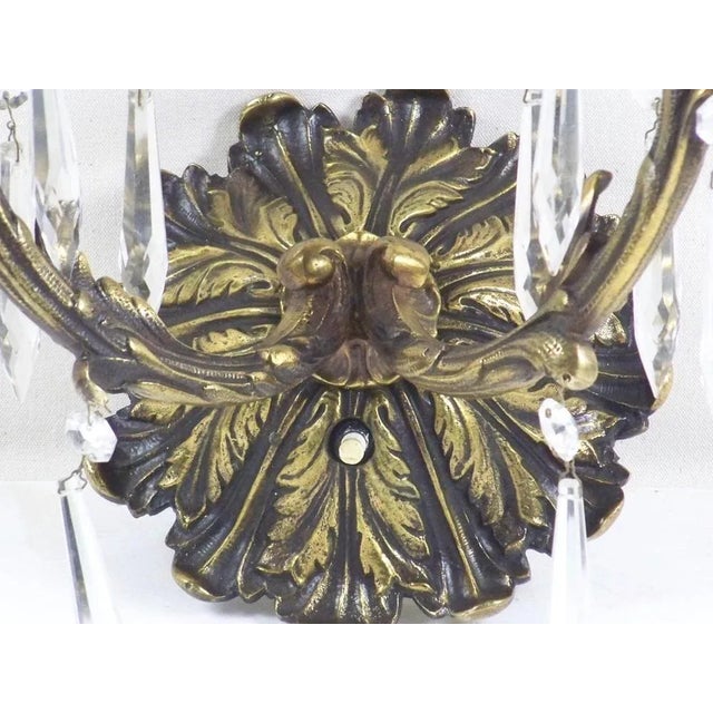 Solid Brass Wall Lamp For Sale - Image 4 of 9