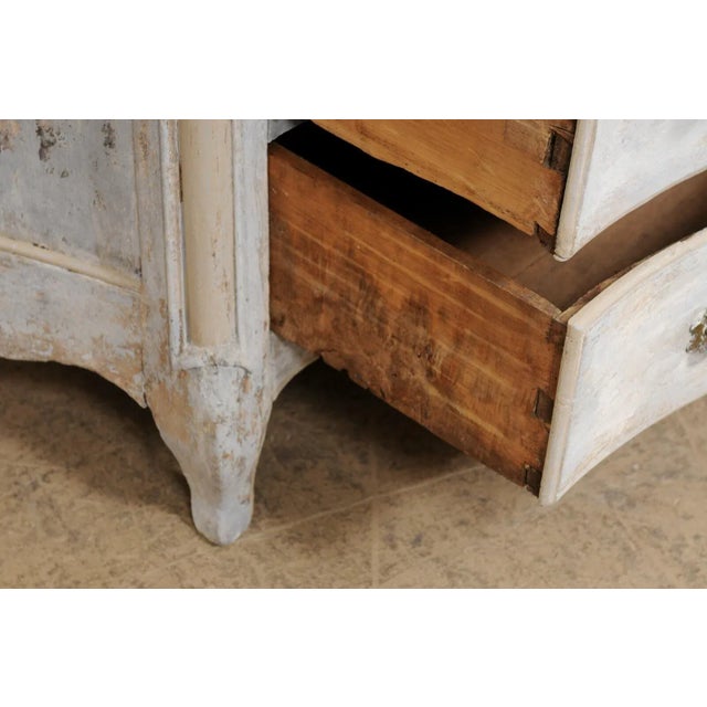 18th Century French Louis XV Carved-Wood Commode For Sale - Image 10 of 11