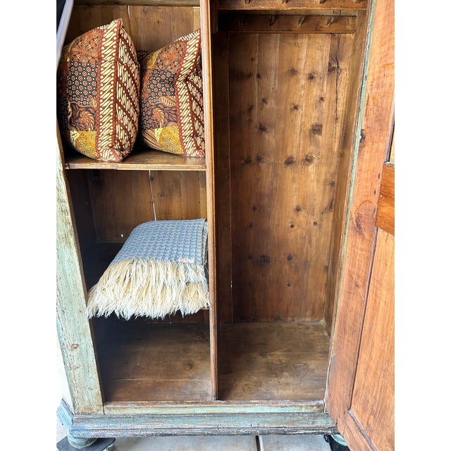 1805 Armoire Tyrolean Alpine Folk Schrank For Sale - Image 14 of 17