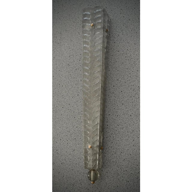 Smoky Murano Art Glass Wall Light, 2000s For Sale - Image 7 of 10