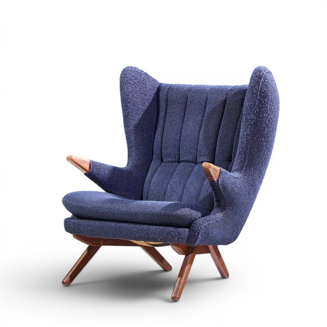 Mid-Century Modern Svend Skipper for Skipper Møbler Model 91 Mid Century Danish Lounge Chair For Sale - Image 3 of 9