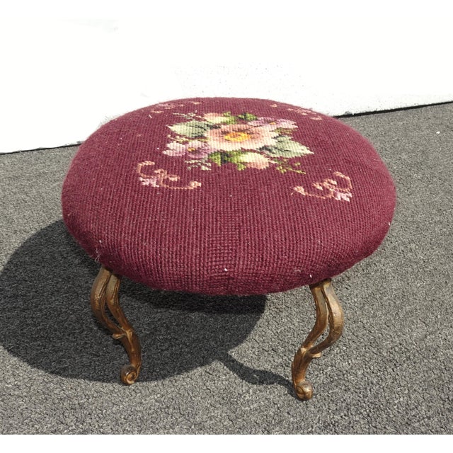 Overall a Gorgeous Vintage Footstool that is solid and firm. Gorgeous piece that you will love having in your home! Oval...