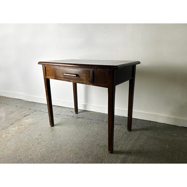 Mid-Century Abbess Desk in Oak, 1950s For Sale - Image 3 of 8
