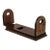 Victorian Rosewood Book Slide With Brass Details (C. 1880) For Sale